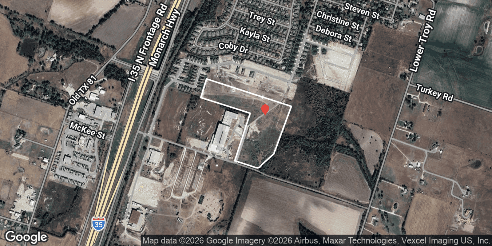 Parcel and location map preview