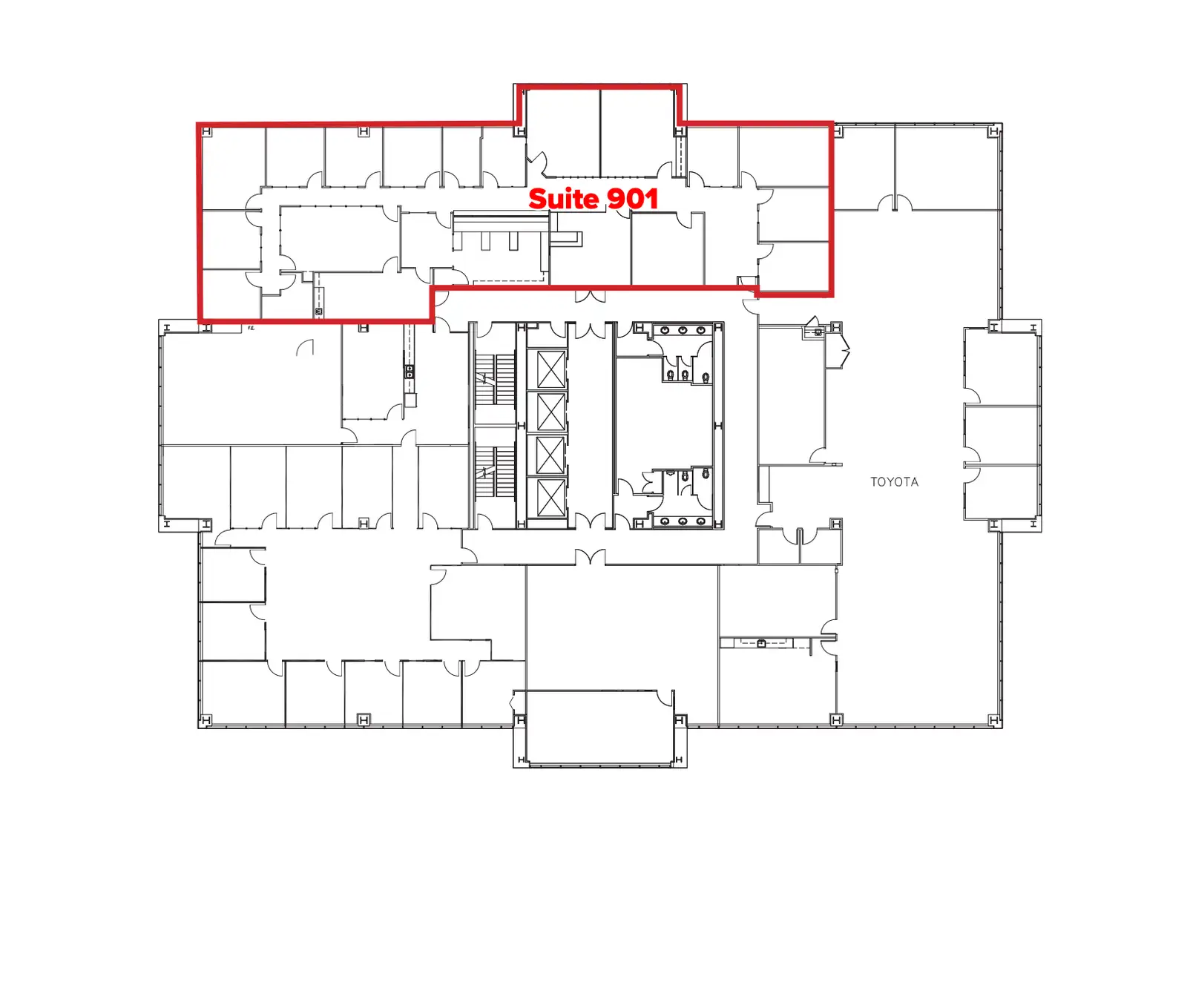 Suite 901 - Office For Lease