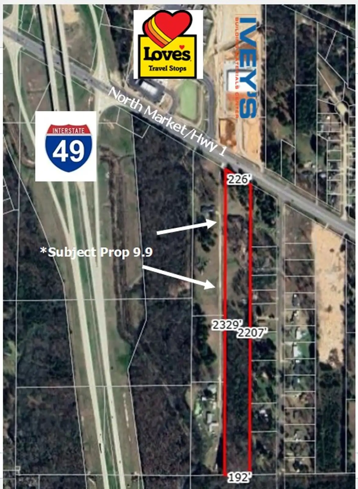 5313 N Market St 10 Acres