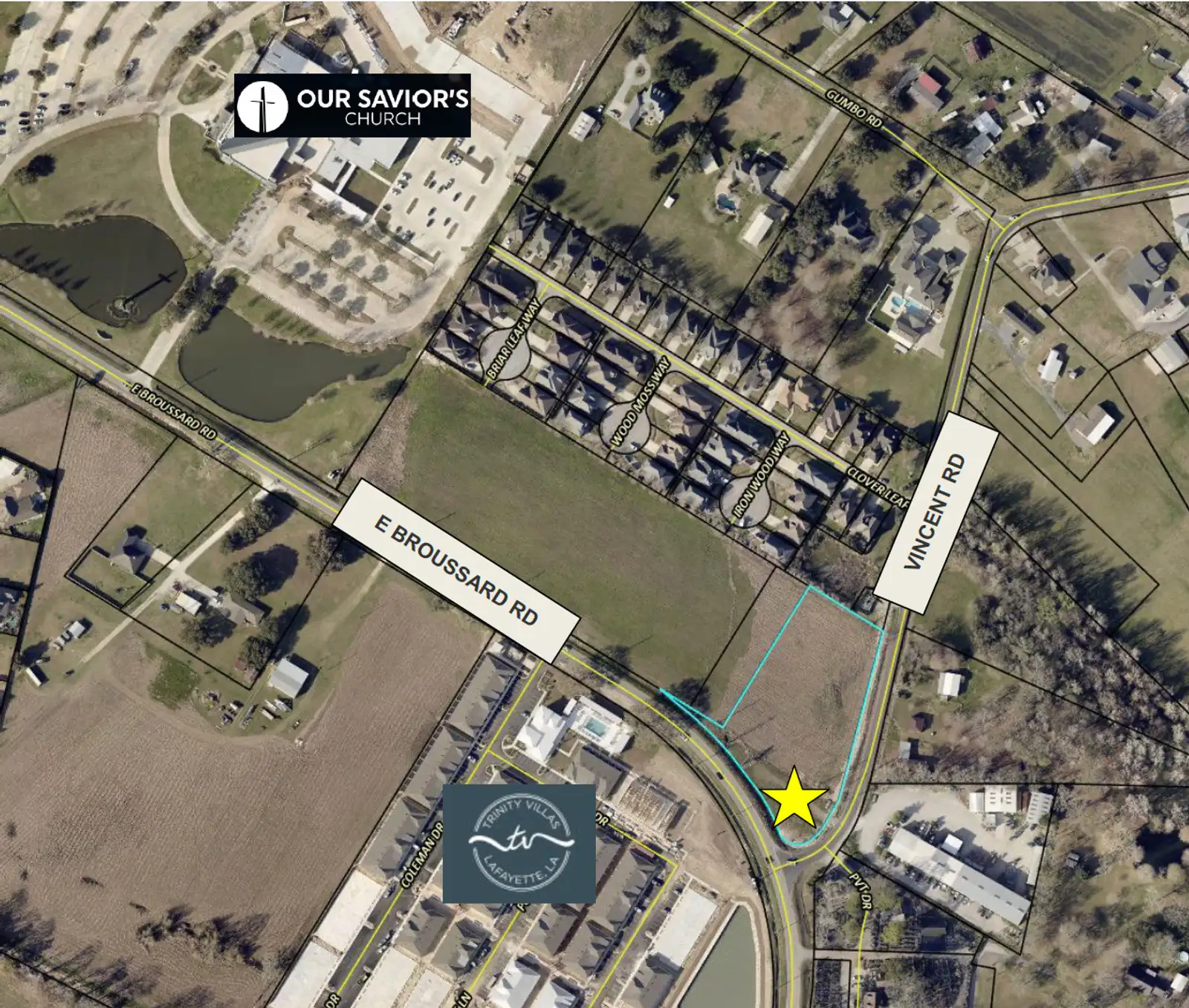 NEW CONSTRUCTION RETAIL SPACE FOR LEASE (CORNER OF E. BROUSSARD & VINCENT)