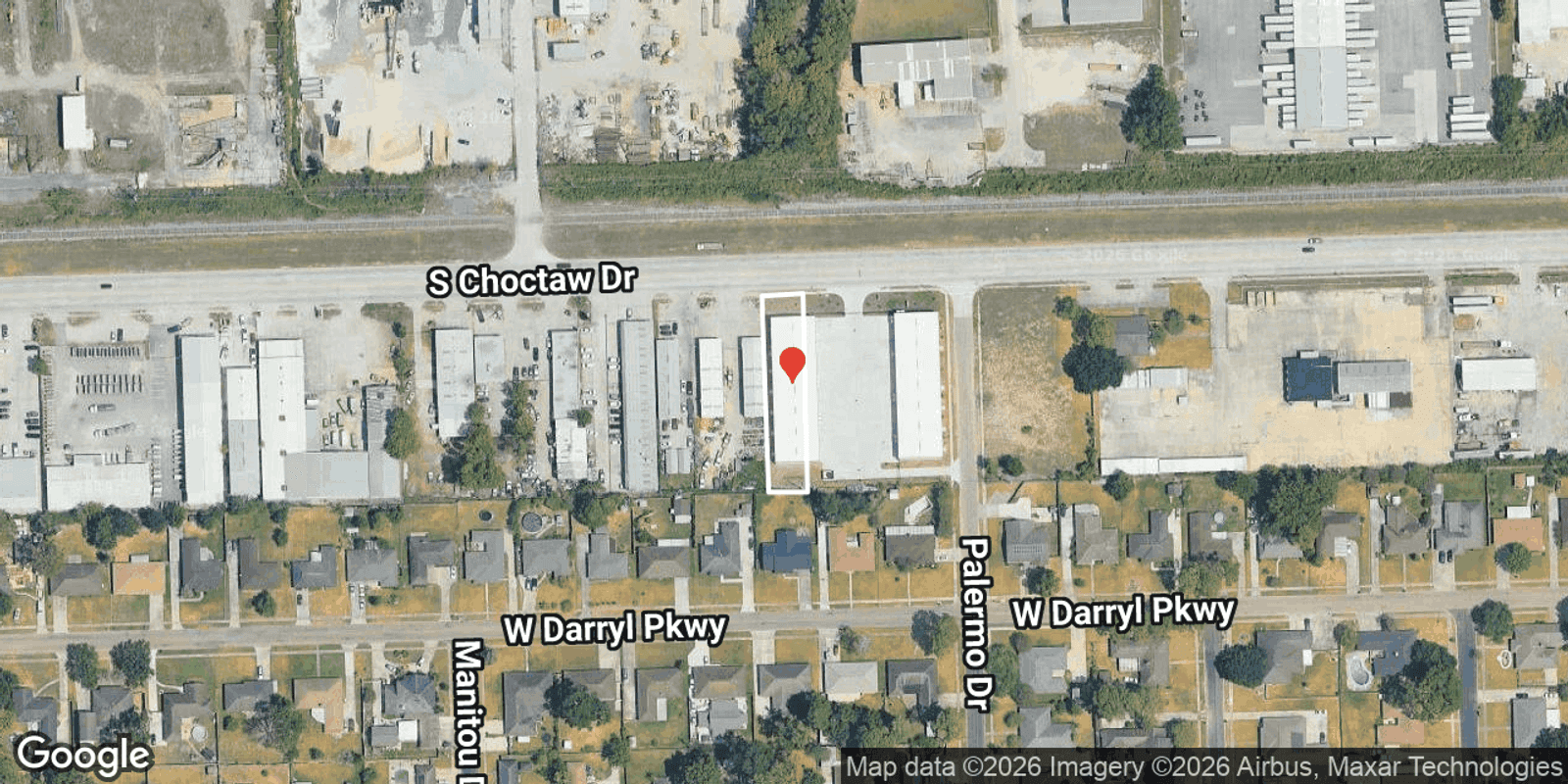 Parcel and location map preview