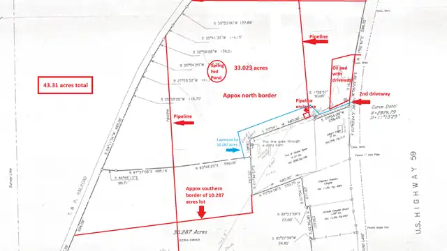 43 Commercial Acres in Woodlawn, TX thumbnail 4
