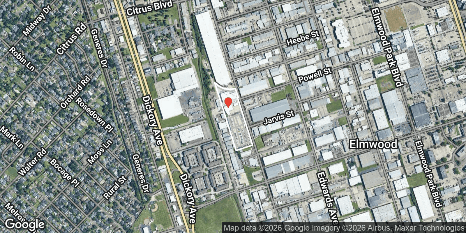 Parcel and location map preview