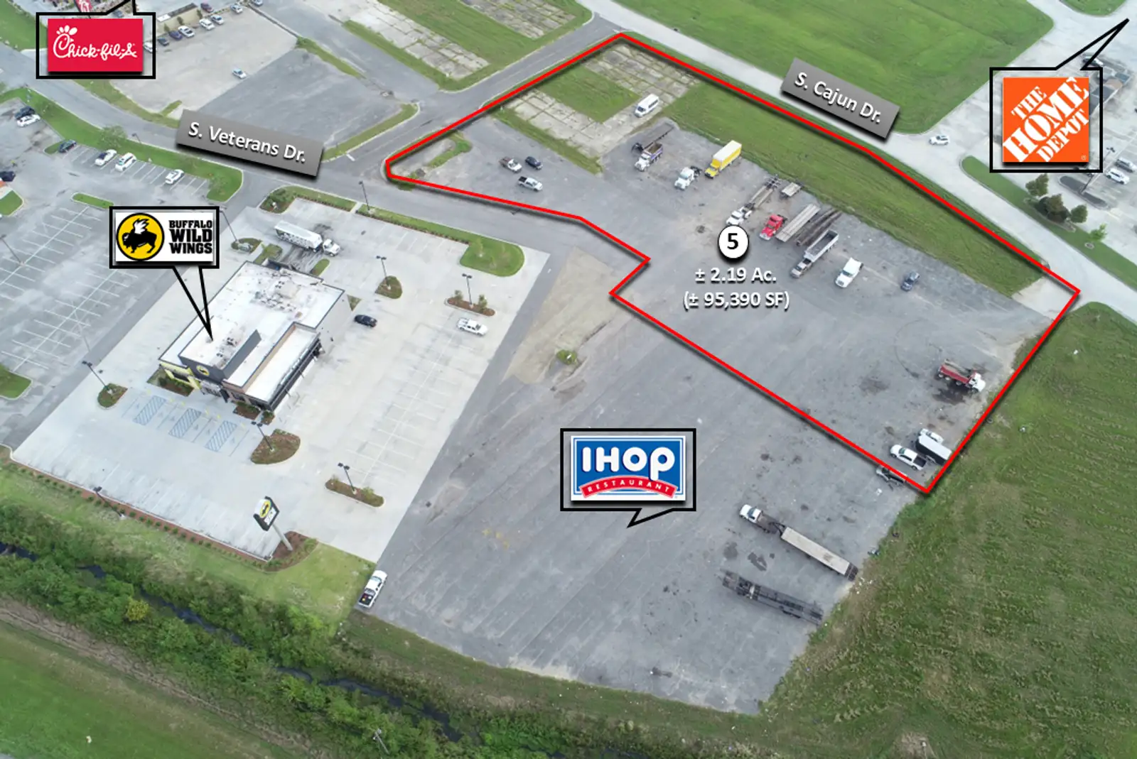 Lot 5 - Cajun Crossroads Development on Hwy. 30