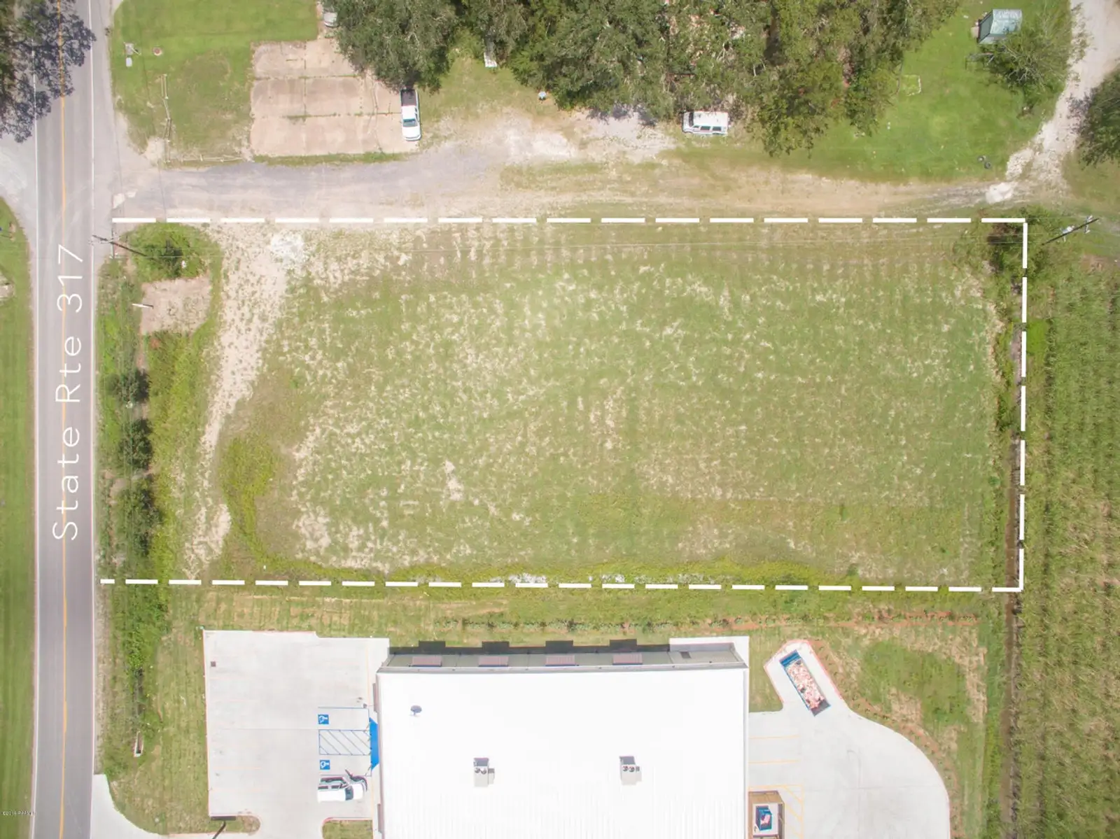 1 acre cleared next to Dollar General