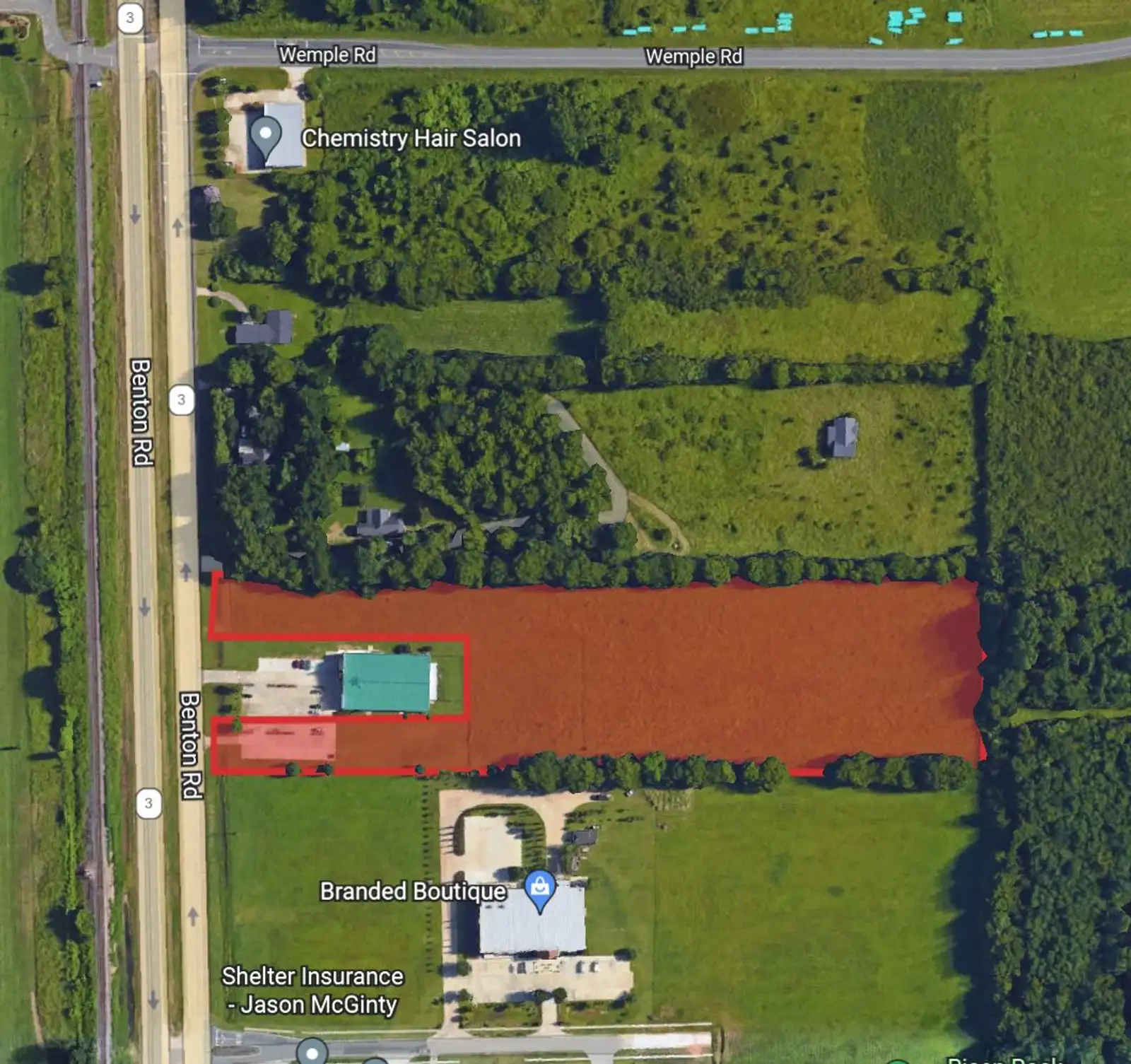 8.3 +/- Acres on Benton Road