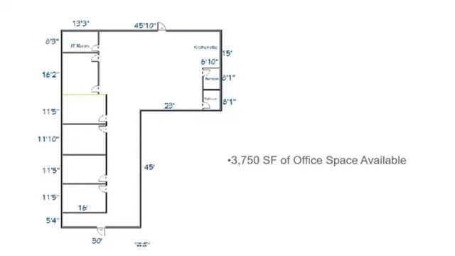 Office for Lease in Industriplex thumbnail 2