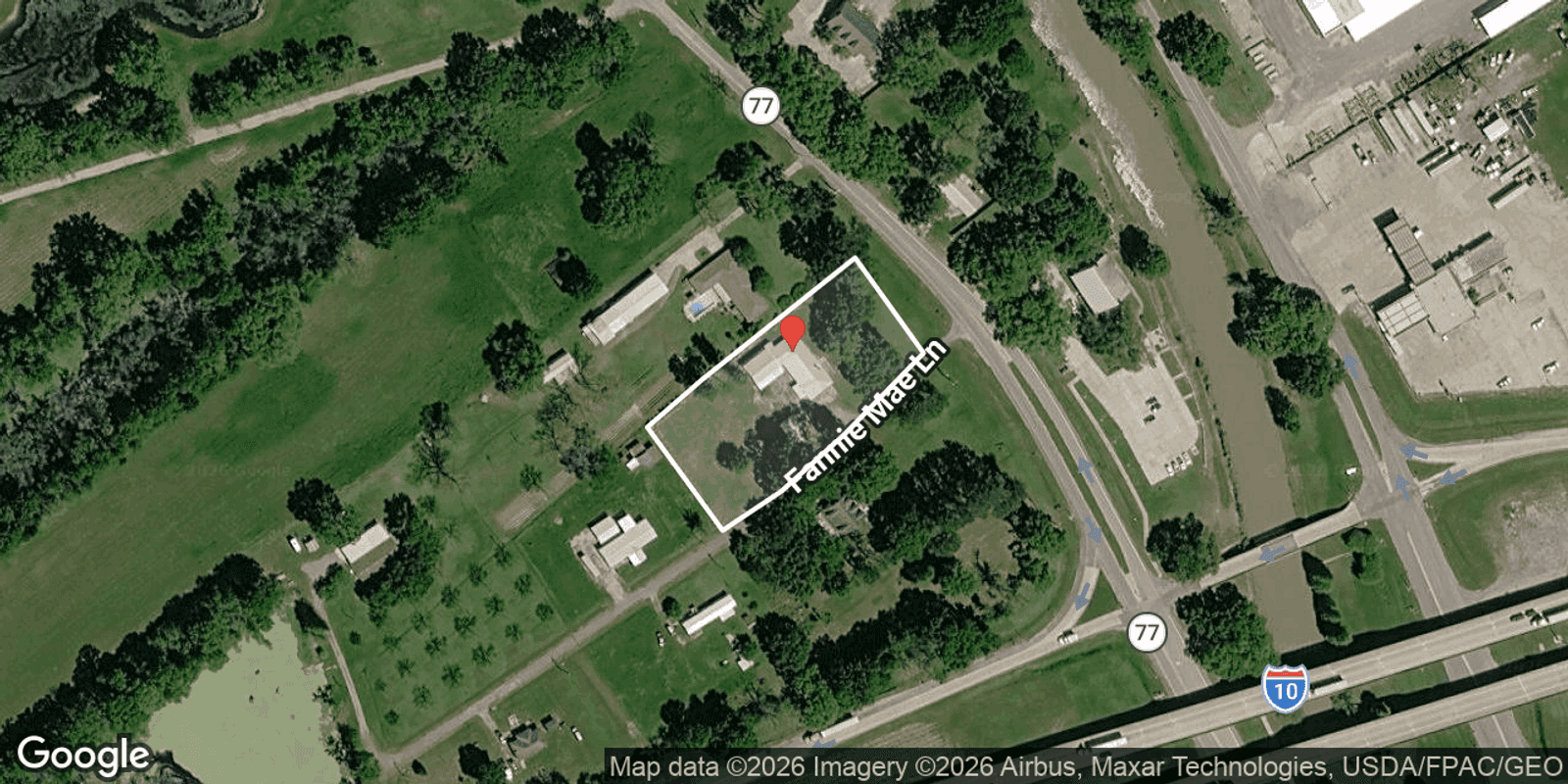 Parcel and location map preview