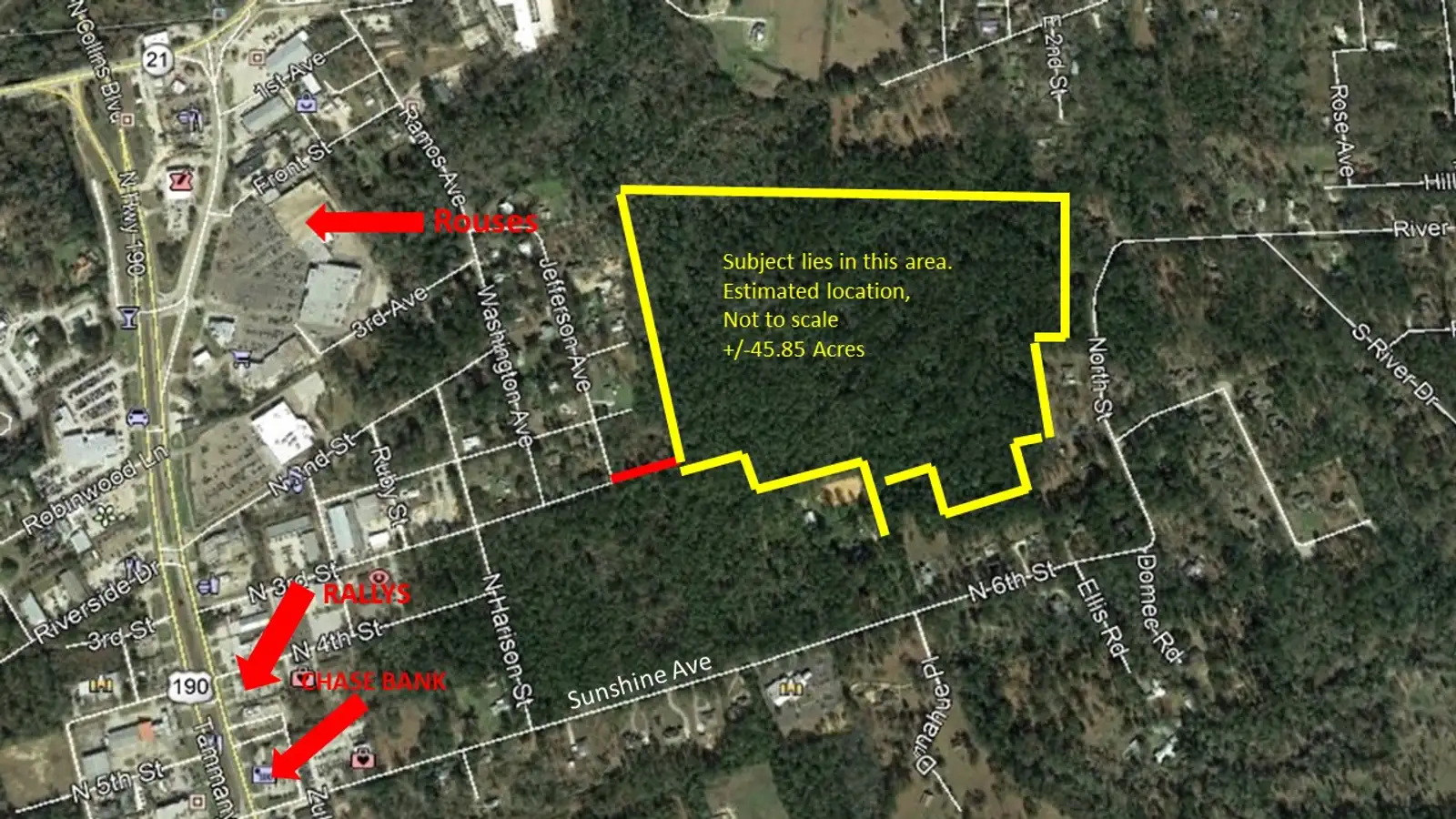 45 Acres For Development OR Homestead Close to City Business