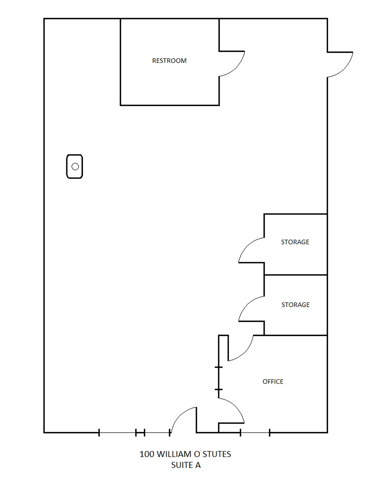 Suite 1A - 100 William O Stutes St - Suite A