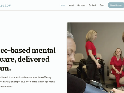 Clinic template preview
