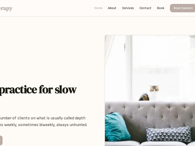 Linen template preview