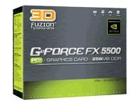 3D Fuzion GeForce MX 5500 256MB PCI Graphics Card