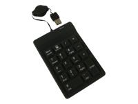 Adesso 18 Key Waterproof USB Keyboard