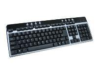 Adesso Multimedia 87Key PS/2 Keyboard