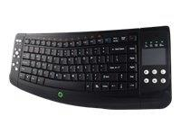 Adesso Wireless SlimTouch Ergo Touchpad Keyboard