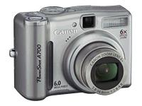 Canon PowerShot A700 6MP Digital Camera