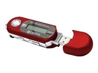 Centon moVex MP3 w/FM 2GB - Red Media Player