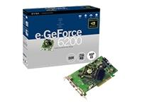 EVGA e-GeForce 6200 256MB DDR TV-Out AGP Graphics Card