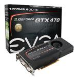 Evga GeForce GTX 470 1280MB PCIE Graphics Card