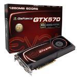 Evga GeForce GTX 570 Superclocked 1280MB Graphics Card