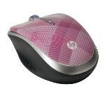 HP Raspberry Plaid LG143AA Optical Wireless Mice