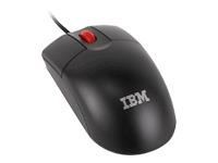 IBM 2 Button Optical Wheel Black USB Mice