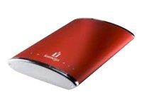 Iomega 33941 FireWire 400 eGo Rugged 250GB Cherry Red External Hard Drive