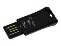 Kingston DataTraveler Mini Slim Black 4GB USB Flash Drive