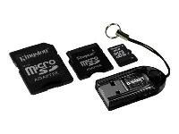 Kingston MicroSD Multi-Kit 4GB Flash Memory Card