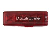 Kingston Technology DT100R/1GB Hi-Speed DataTraveler 100 1GB Red USB Flash Drive