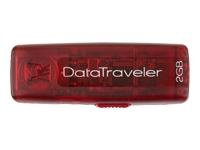 Kingston Technology DT100R/2GB DataTraveler 100 2GB Red USB Flash Drive