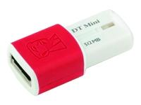 Kingston Technology DTM/512 DataTraveler Mini Migo Edition 512MB Red USB Flash Drive