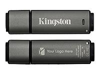 Kingston Technology DTS/8GBCL DataTraveler Secure Co-Logo Program 8GB USB Flash Drive