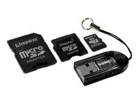 Kingston Technology MBLY/1GBKR microSD Multi-Kit 1GB Flash Memory Card