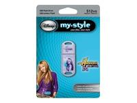 Lexar Media Disney my*style Hannah Montana 512MB USB Flash Drive