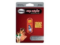 Lexar Media Disney my*style High School Musical 512MB USB Flash Drive