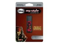 Lexar Media Disney my*style Pirates of the Caribbean 512MB USB Flash Drive