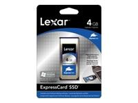 Lexar Media ExpressCard SSD 4GB Flash Memory Card