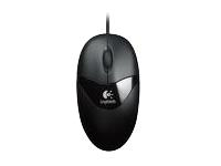 Logitech 3Button Black Optical PS2 USB Mice