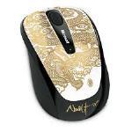 Microsoft Wireless Mobile 3500 Limited Edition Year of The Dragon Gold Artist Nod Young Mice