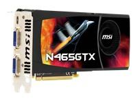 MSI GeForce GTX 465 PCIE GDDR5 1GB Graphics Card