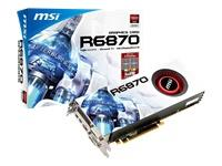 MSI Radeon HD 6870 PCIE GDDR5 1GB Graphics Card