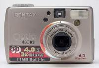 Pentax Optio 430RS 4MP Digital Camera