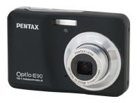 PENTAX Optio E90 Red 10.1MP Digital Camera