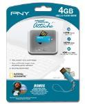 PNY Micro Swivel Attache 4GB USB Flash Drive