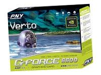 PNY Verto GeForce 6600 256 MB Graphics Card