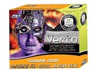 PNY Verto GeForce FX 5500 AGP 128MB Graphics Card