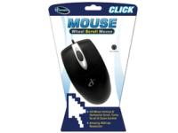 Sakar 4D Ball Black Clamshell 81050N 3Button PS2 Mice
