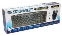 Sakar 94050N PC Desktop Duo PS2 Keyboard